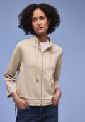Felpa garzata con zip - STREET ONE