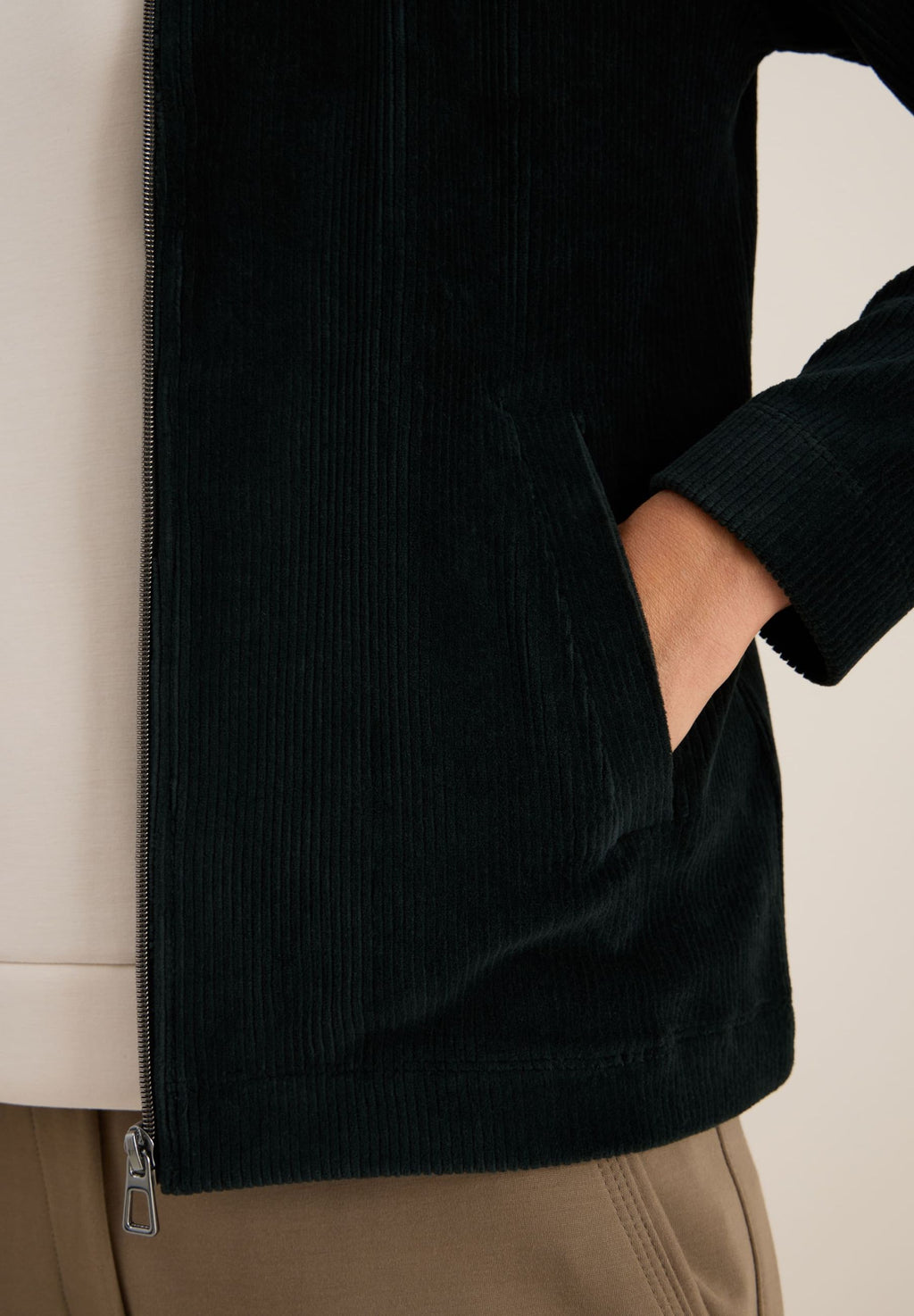 GIACCA CON ZIP - CECIL