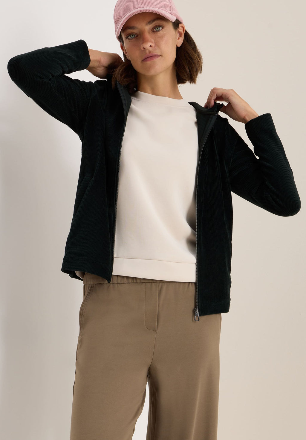 GIACCA CON ZIP - CECIL