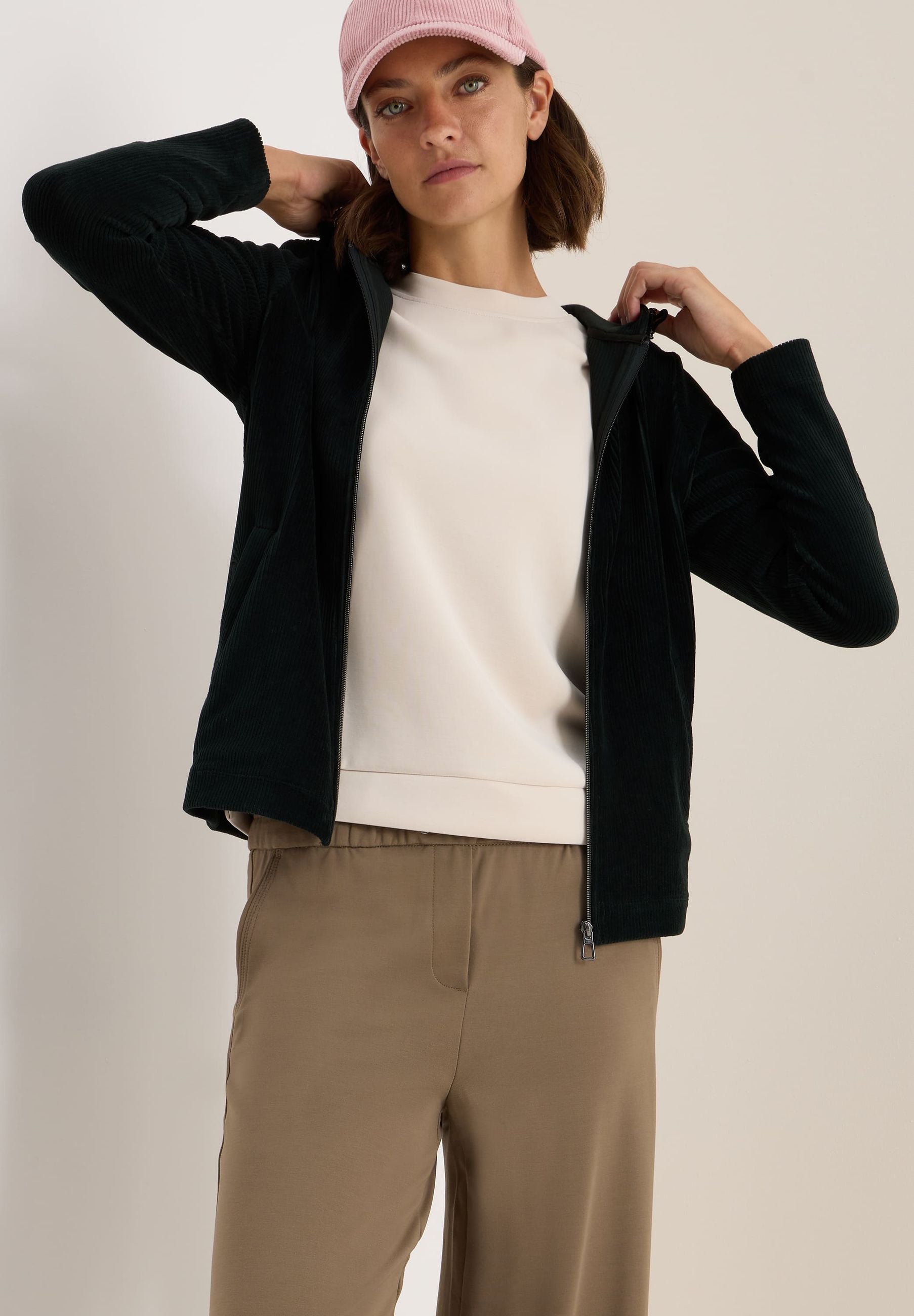 GIACCA CON ZIP - CECIL