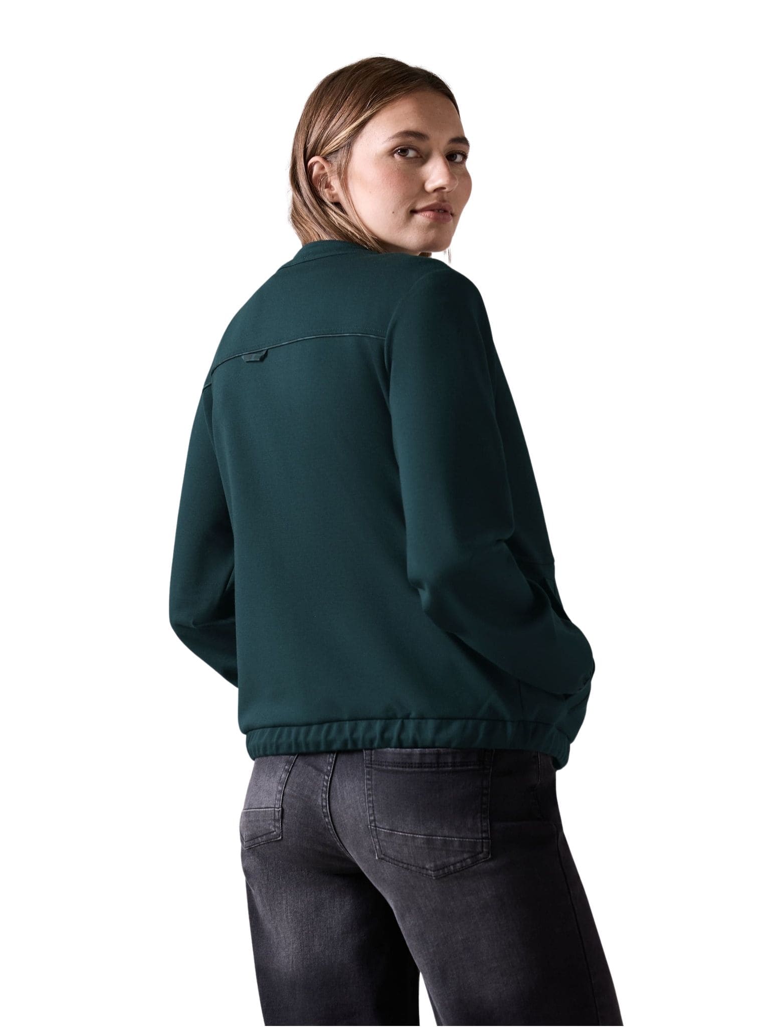 Felpa con zip - CECIL