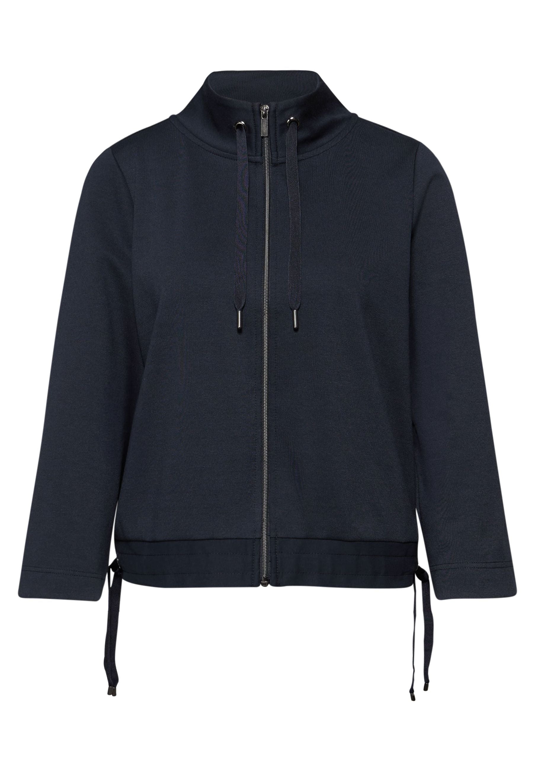 Felpa garzata con zip - STREET ONE