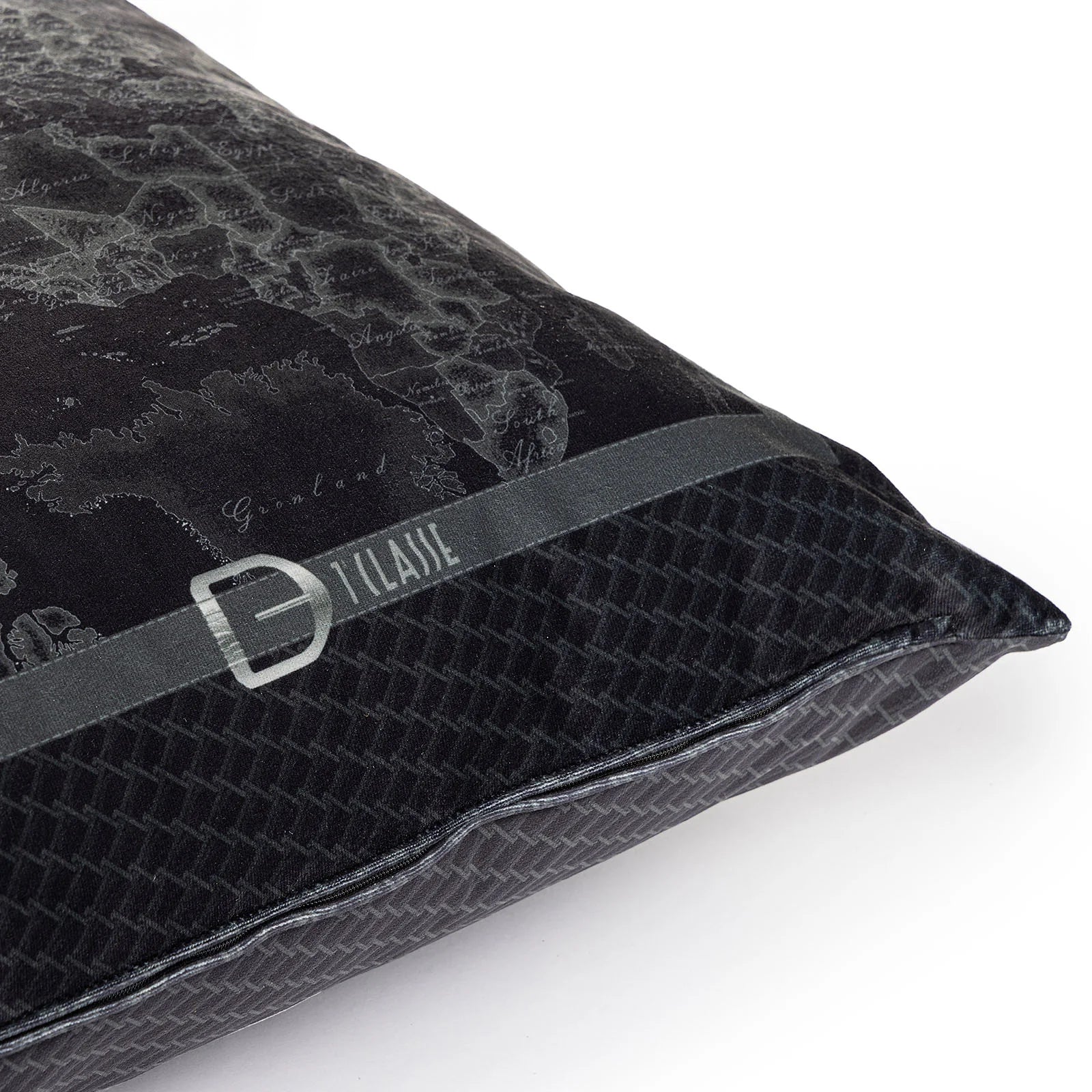 CUSCINO D'ARREDO IN VELLUTO GEO NIGHT 1A CLASSE - CALEFFI
