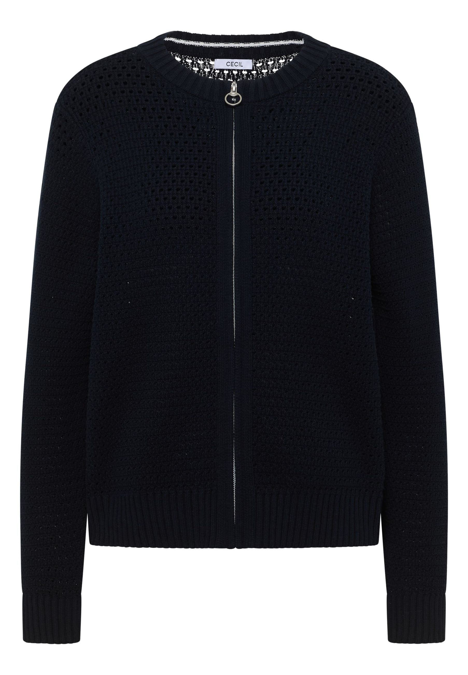 CARDIGAN CON ZIP - CECIL