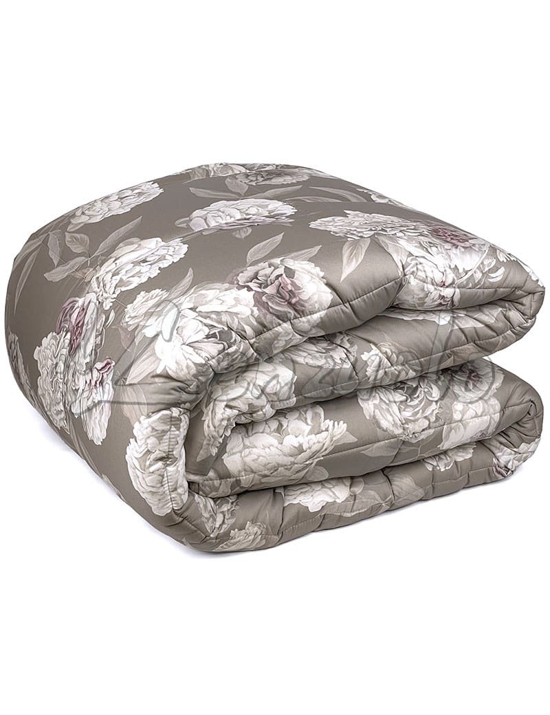 Trapunta In Raso Di Cotone Rosa Bianca - CALEFFI