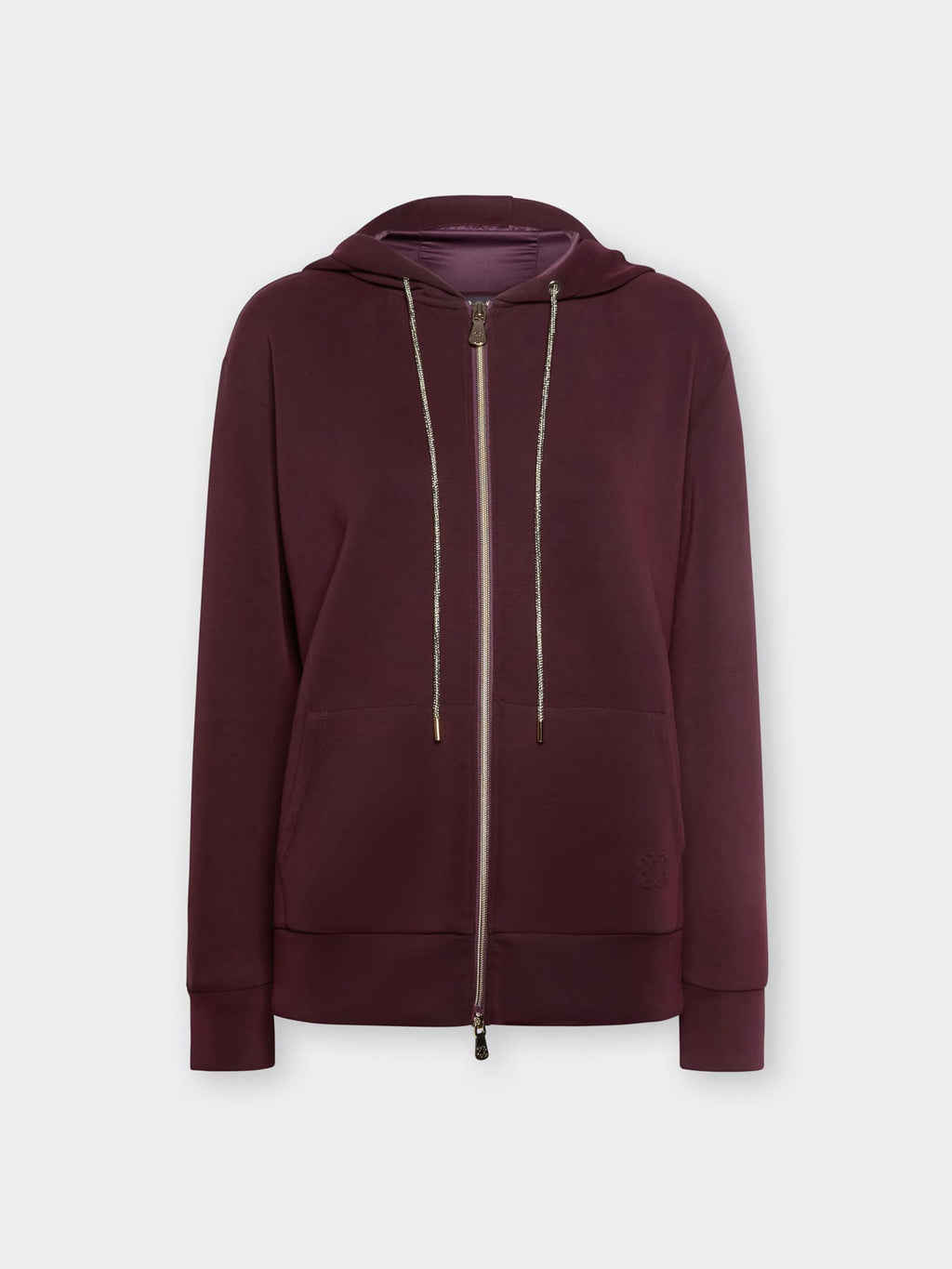 Felpa con zip  - ELENA MIRO'