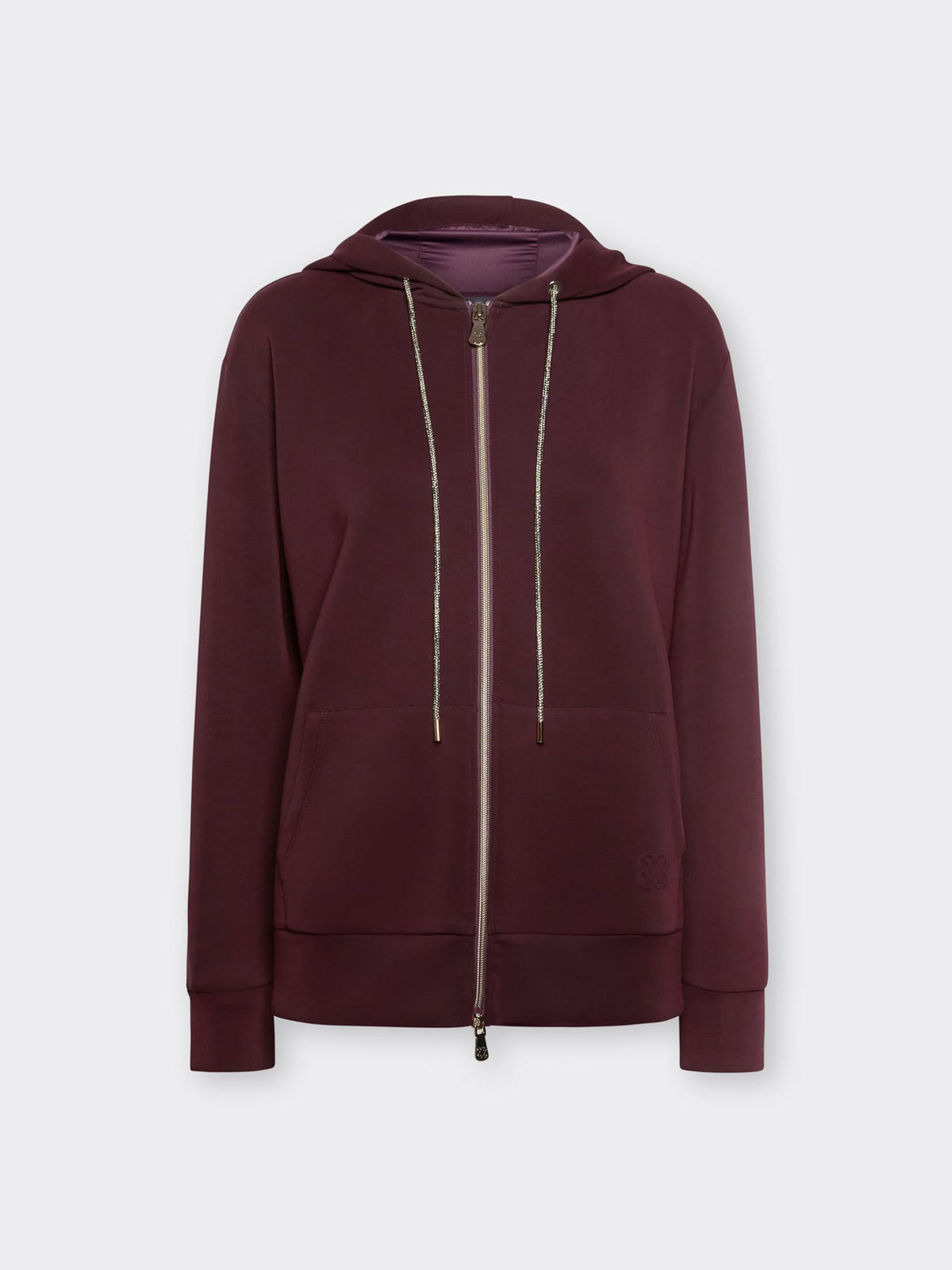 Felpa con zip  - ELENA MIRO'