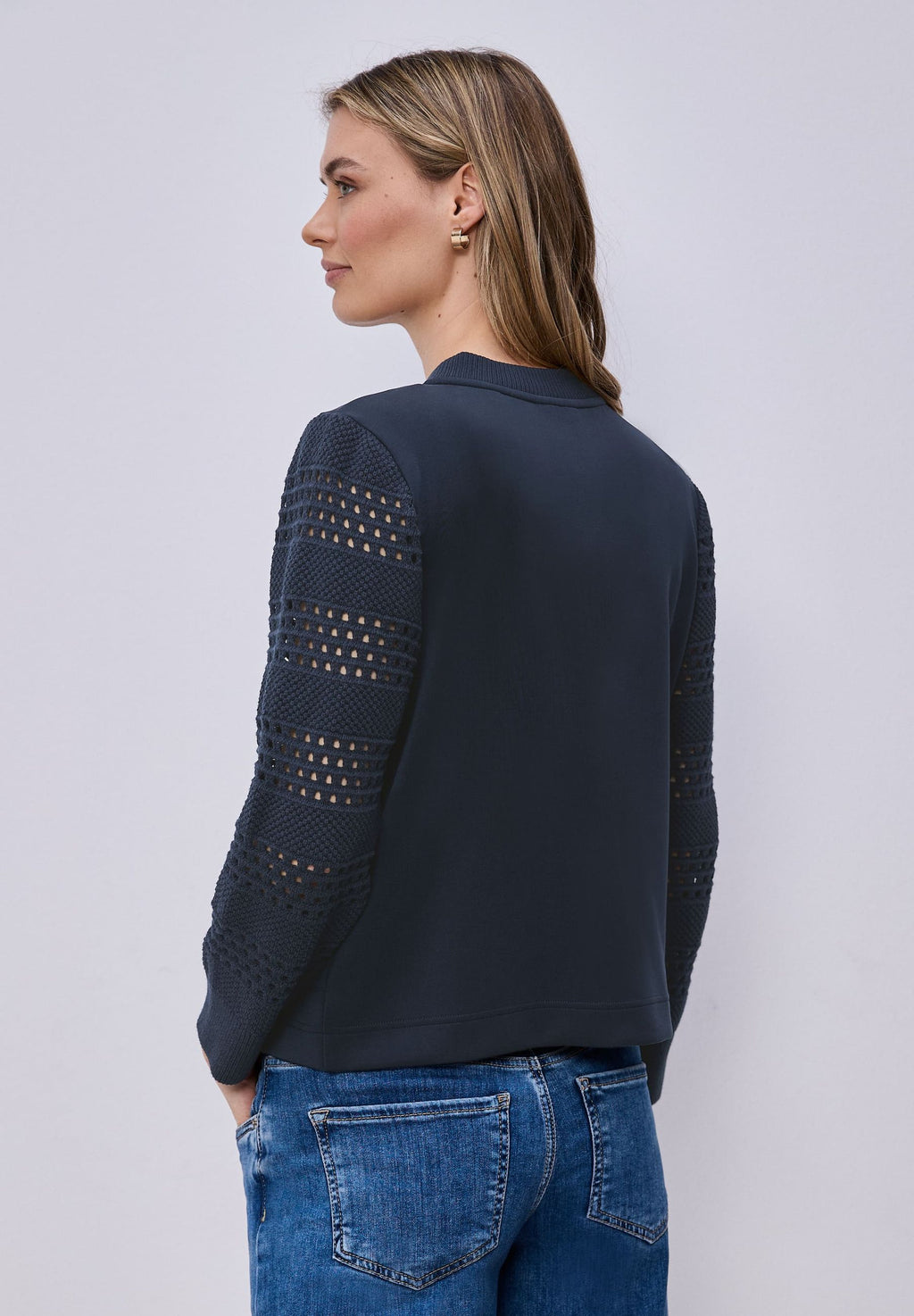 Felpa con zip - STREET ONE