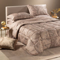 Trapunta in Raso di Cotone Geo Country 1A CLASSE - CALEFFI