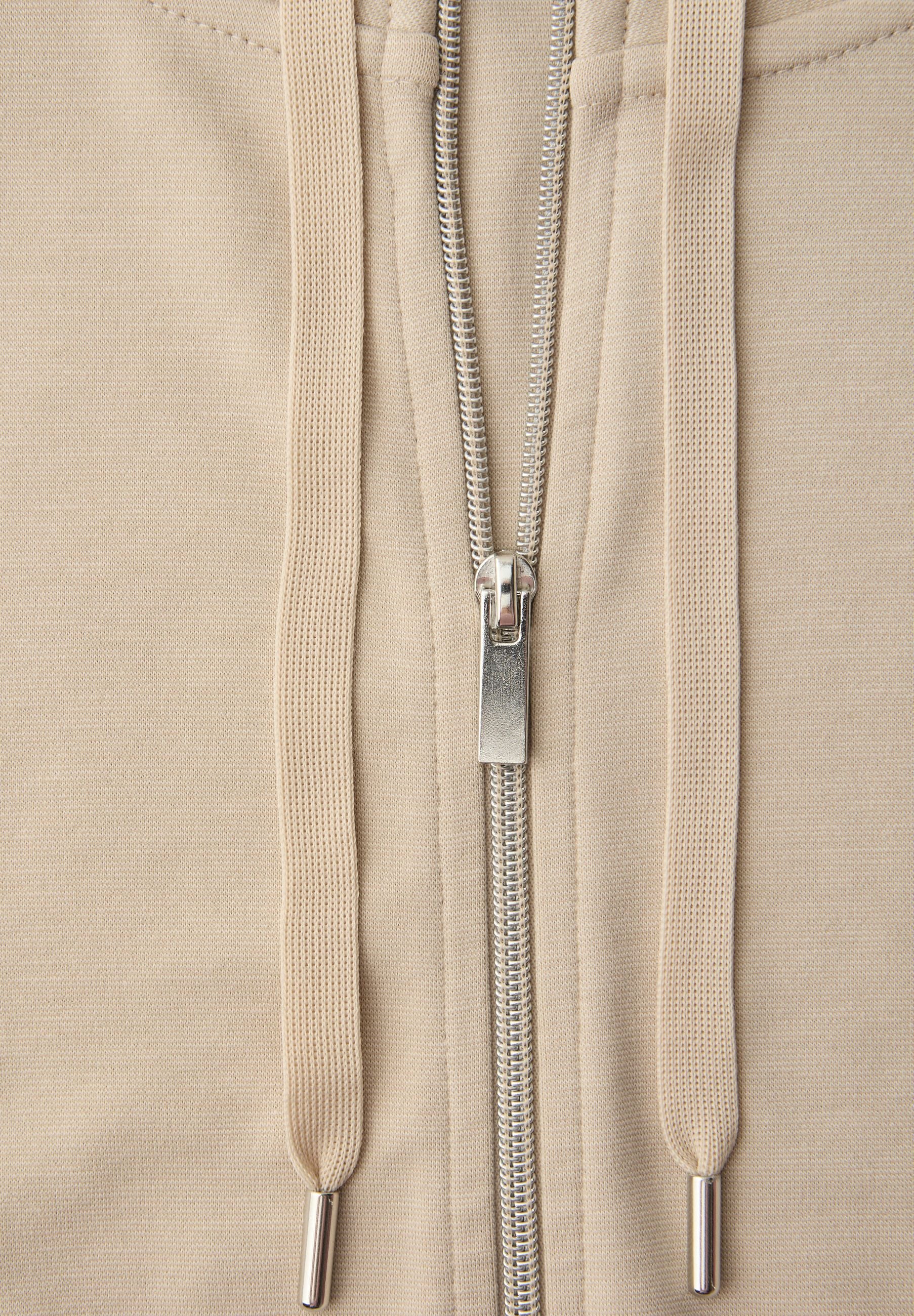Felpa garzata con zip - STREET ONE