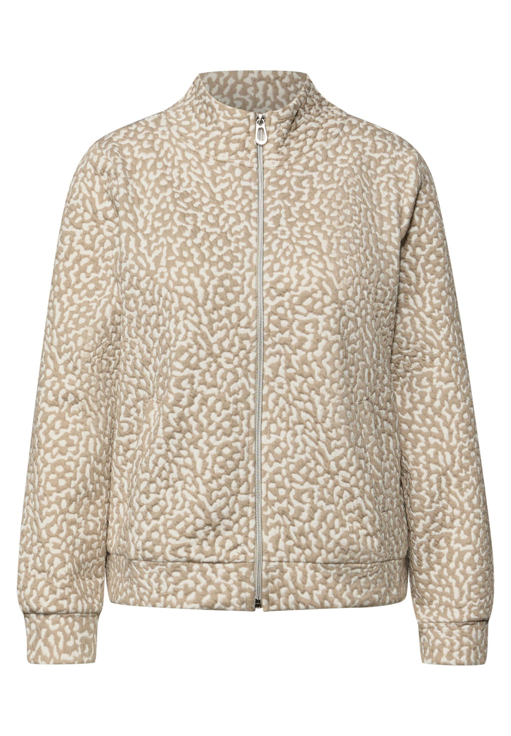 Felpa garzata con zip - STREET ONE