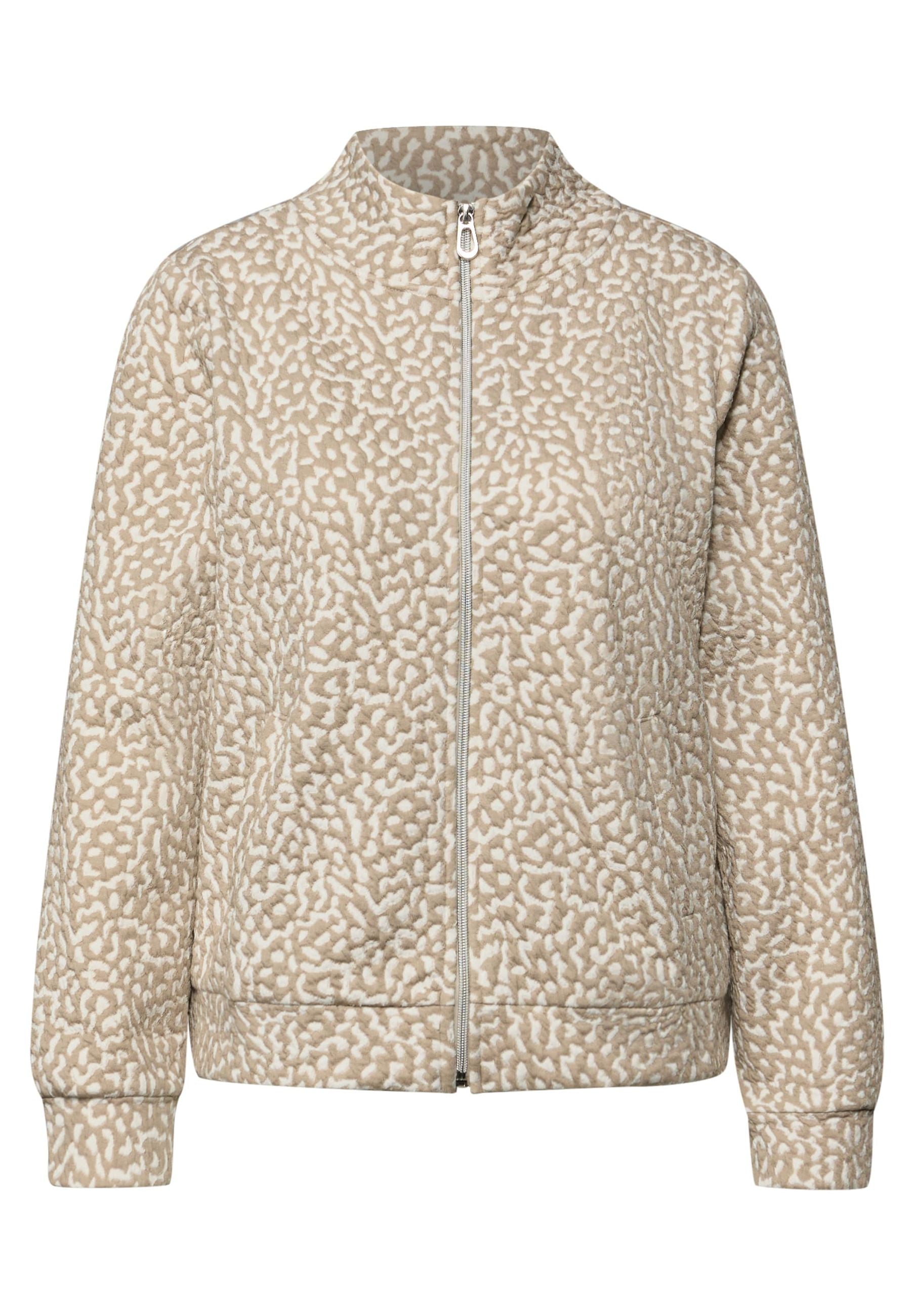 Felpa garzata con zip - STREET ONE