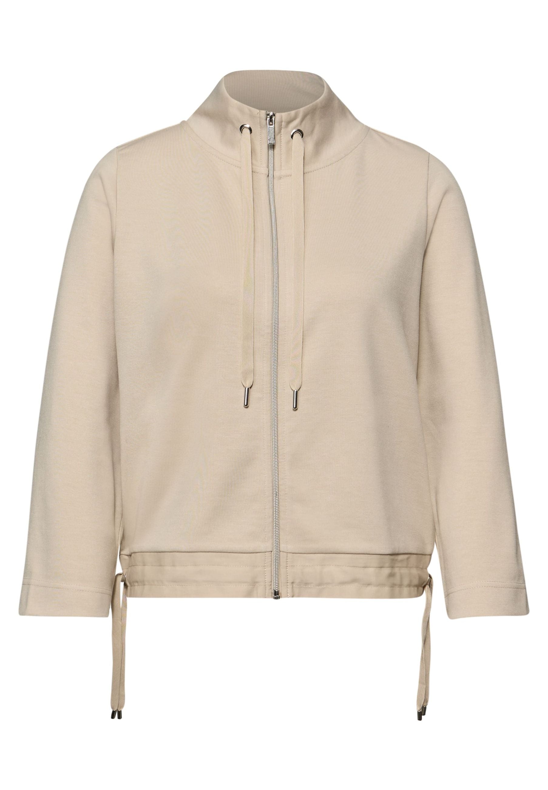 Felpa garzata con zip - STREET ONE