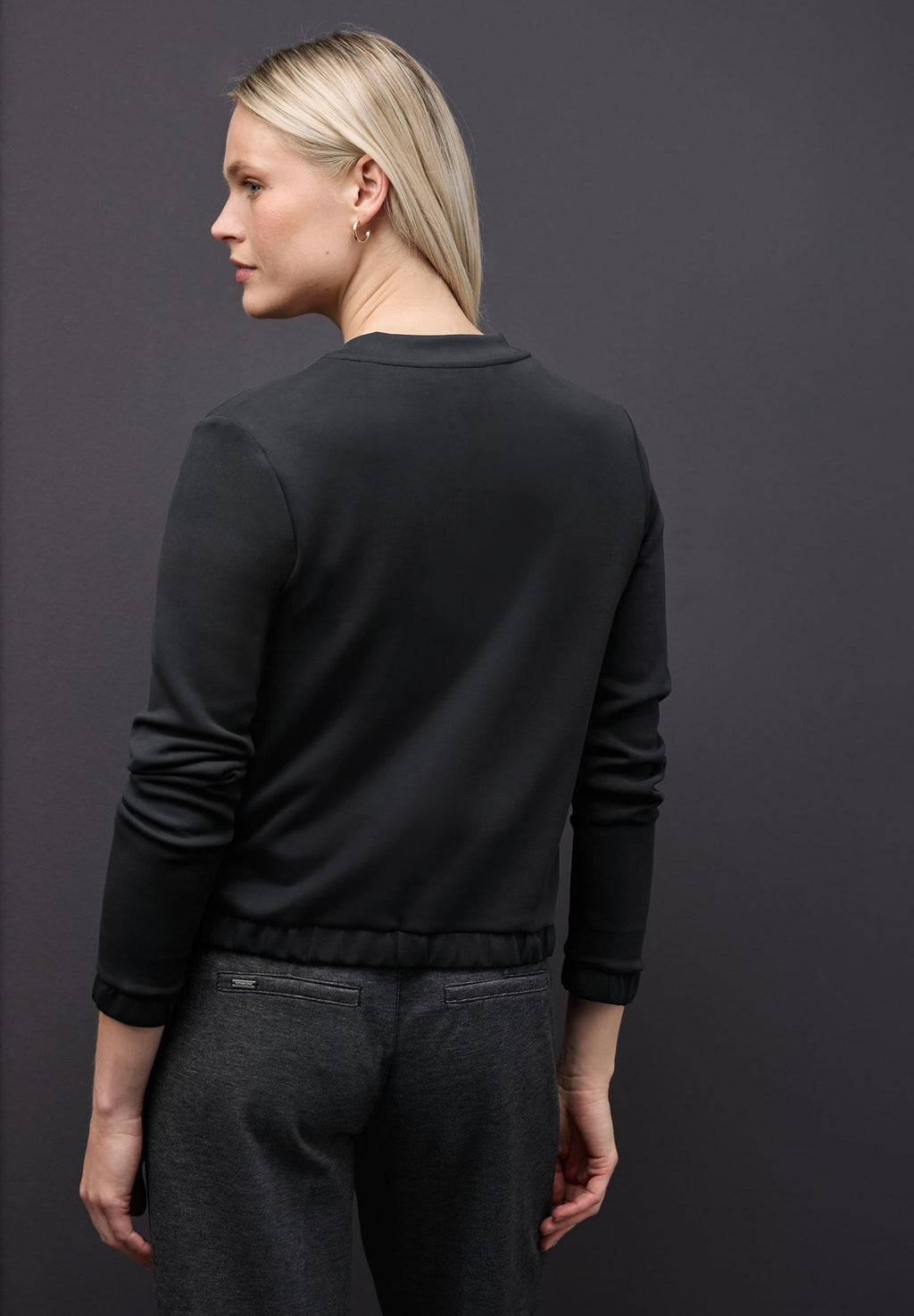 Felpa con zip - STREET ONE